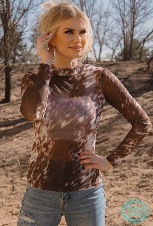 Up in Texas Top - Graced By The South