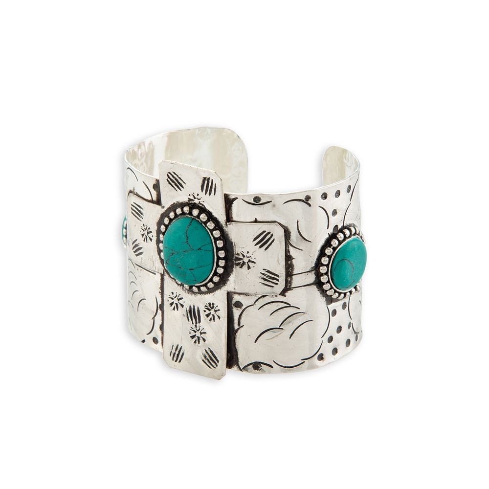 Cross Bangle Cuff Bracelet by Myra Bag