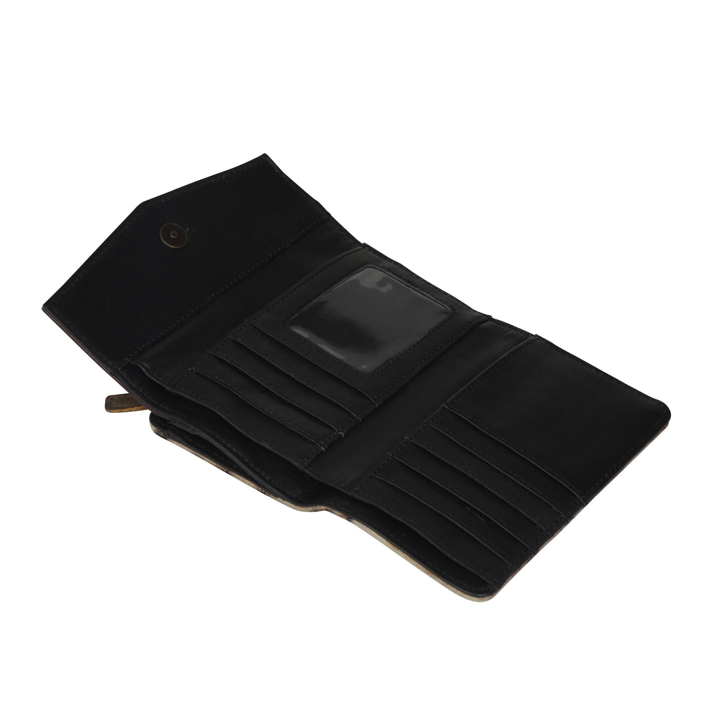 Arden Wallet by Myrabag Leather and Hairon