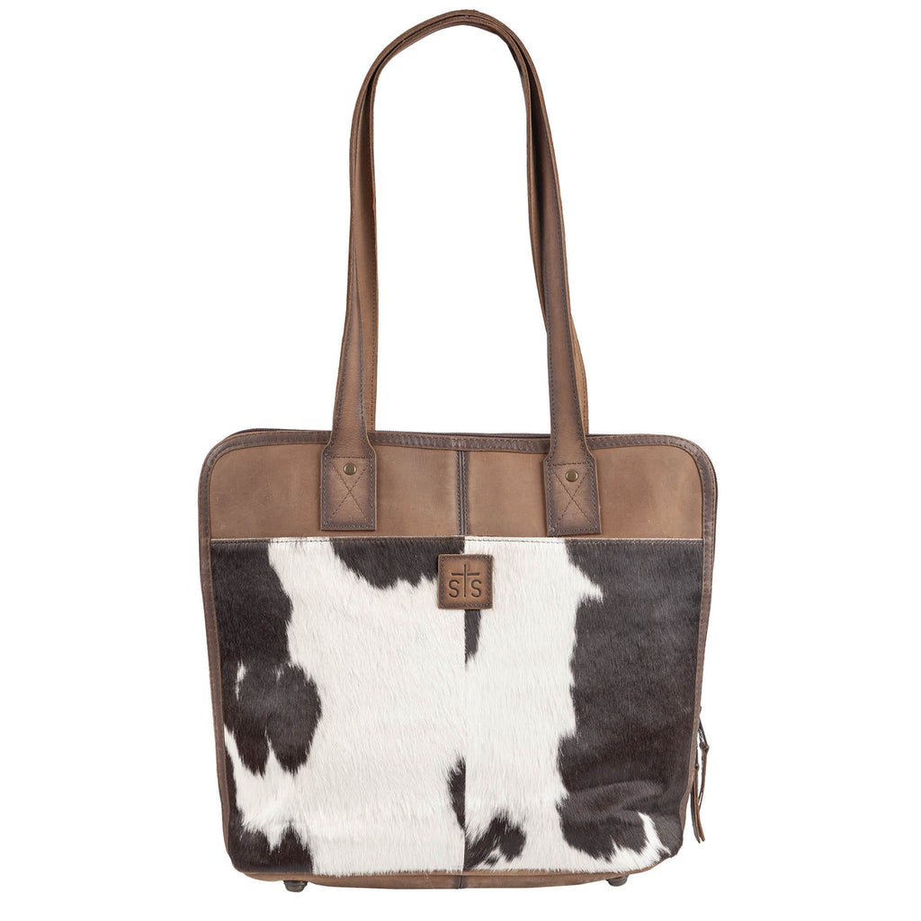 Cowhide Laptop Shopper by STS Ranchwear