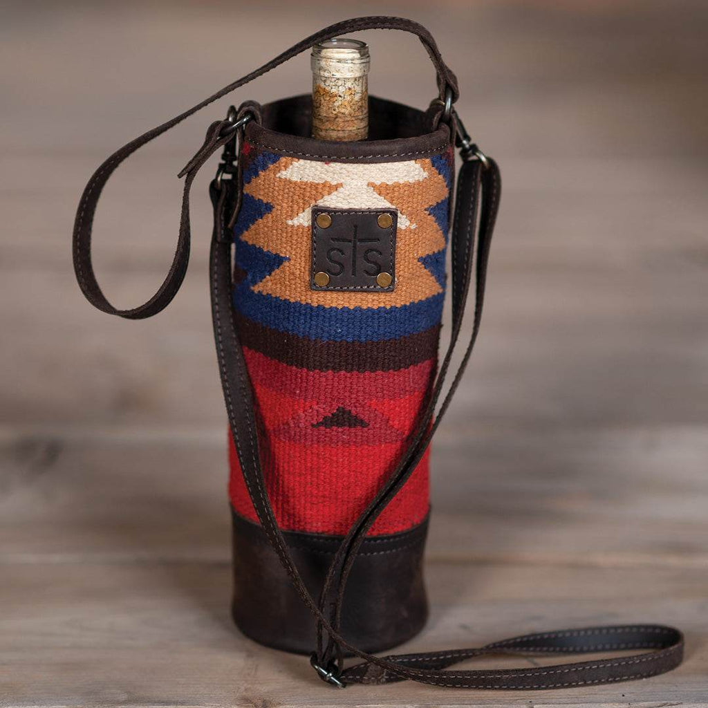 Crimson Sun Single Wine Bag by STS Ranchwear - Graced By The South