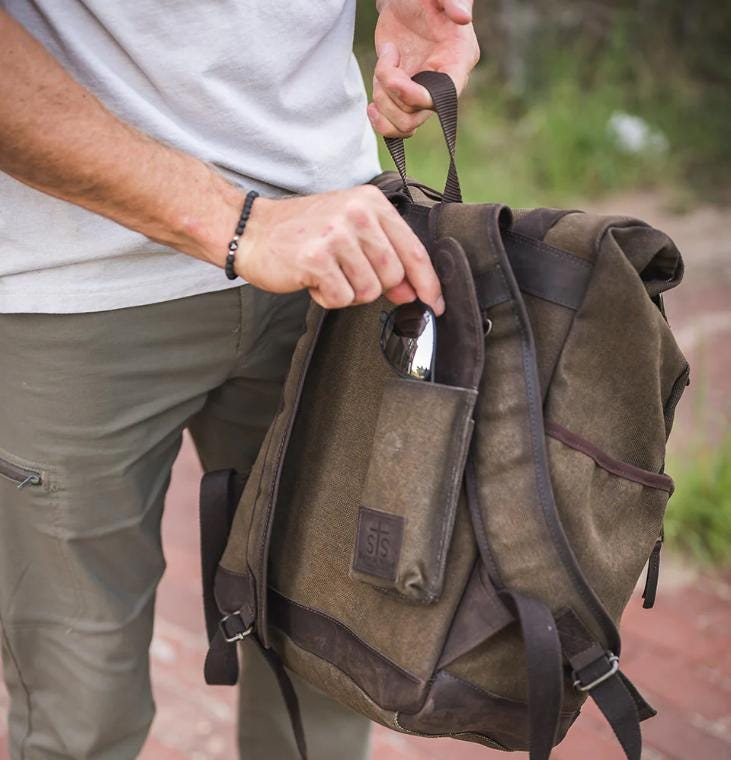 Trailblazer Vertical SUNGLASS Case by STS Ranchwear