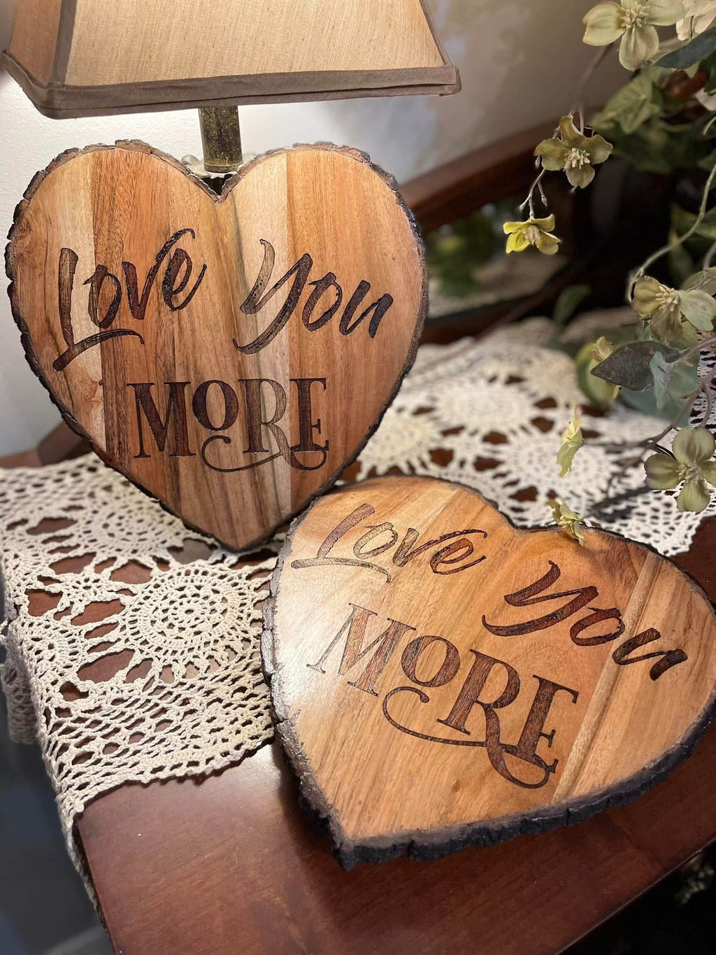 Heart Shaped Trivet Love You More - Graced By The South