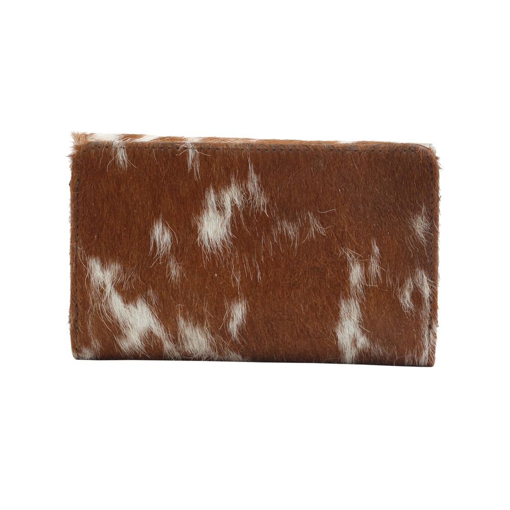 Kitty Party Leather and Hairon Wallet