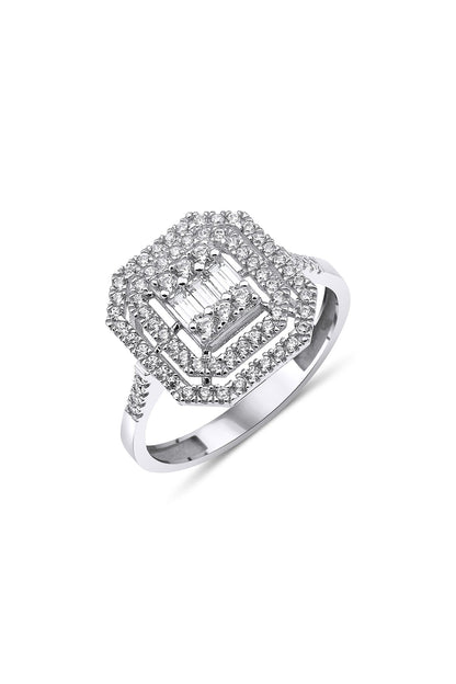 14ct Gold Baguette Ring