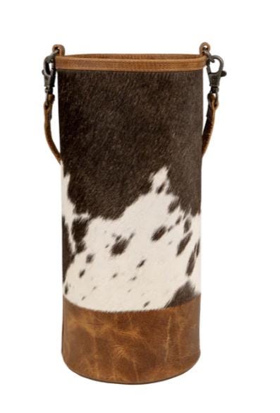 Vaquero Cowhide Single Wine Tote Bag by STS Ranchwear