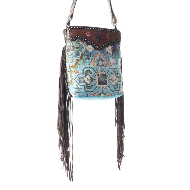 Myra Bag Idealistic Hand Tooled Shoulder Bag