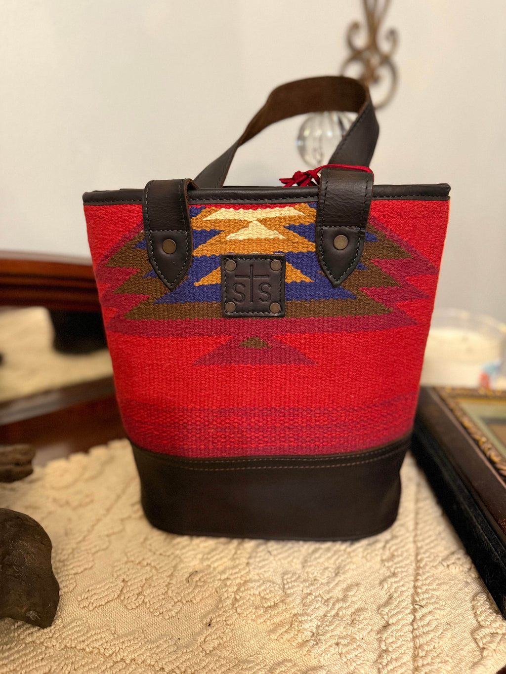 Crimson Sun Double Wine Bag - Graced By The South