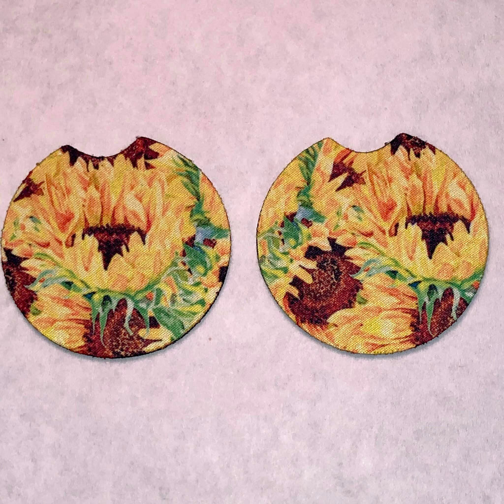 Blank Neoprene Blank Car Coaster set of 2