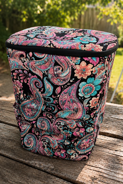 MIDNIGHT PAISLEY Cooler Backpack