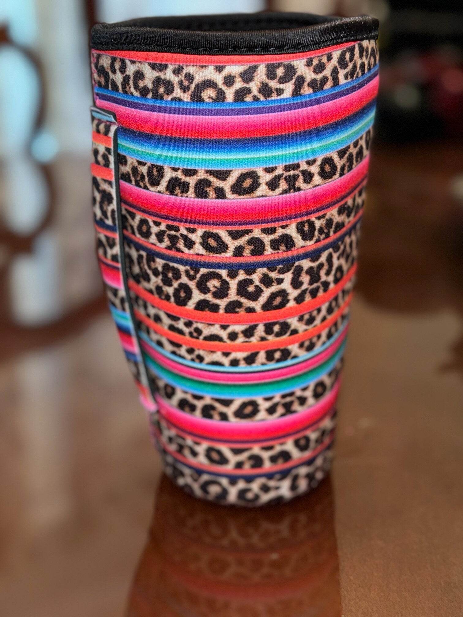 Neoprene 30oz Tea Drink Holder Multiple Patterns - Graced By The South