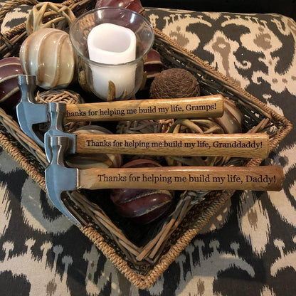 Engraved And Personalized Hammer - Graced By The South