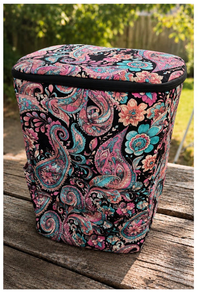 MIDNIGHT PAISLEY Cooler Backpack