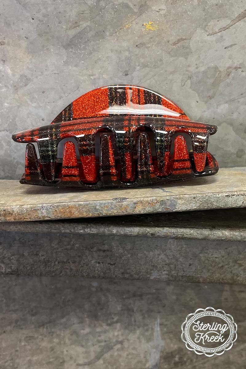 Plaid it Up Hair Clip