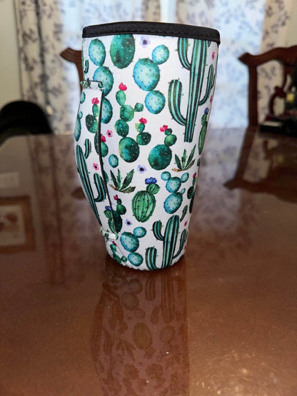 Neoprene 30oz Tea Drink Holder Multiple Patterns - Graced By The South