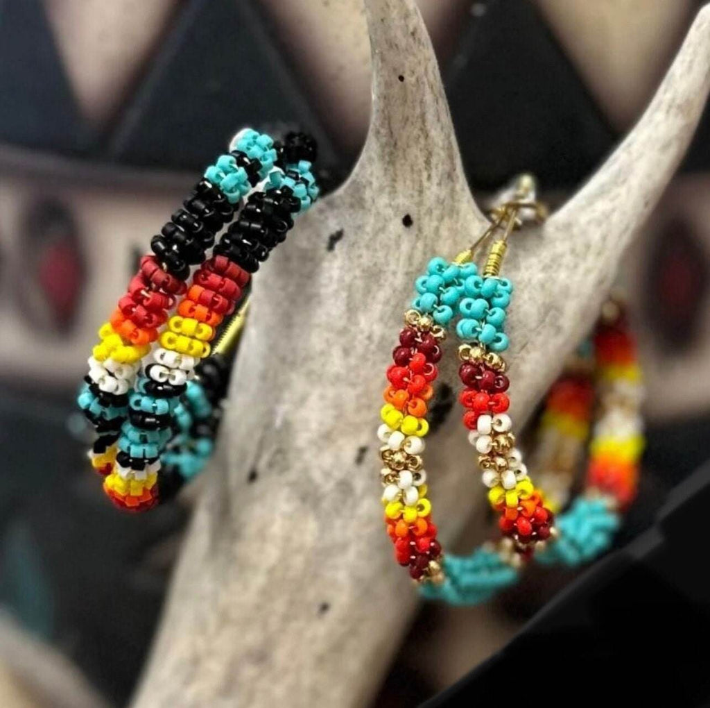 Boho Hoop Earrings - Graced By The South