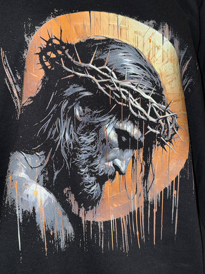 Jesus Crown of Thorns Shirt, Christian Graphic Tee, Faith Based Shirt, Religious T-Shirt, Easter Shirt, Jesus Portrait Tee, Spiritual Gift