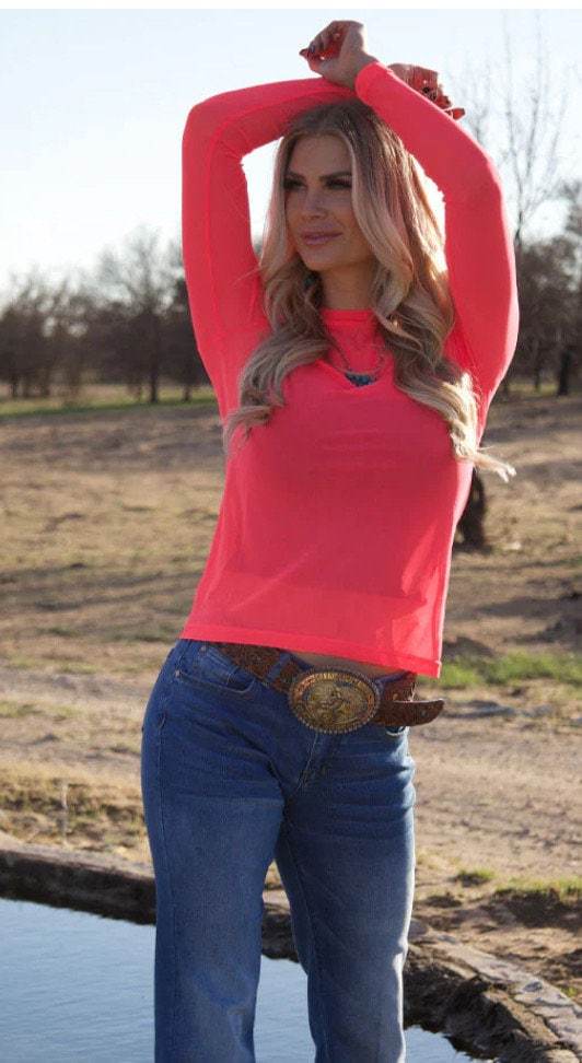 Sterling Kreek Mesh Out Pink - Graced By The South