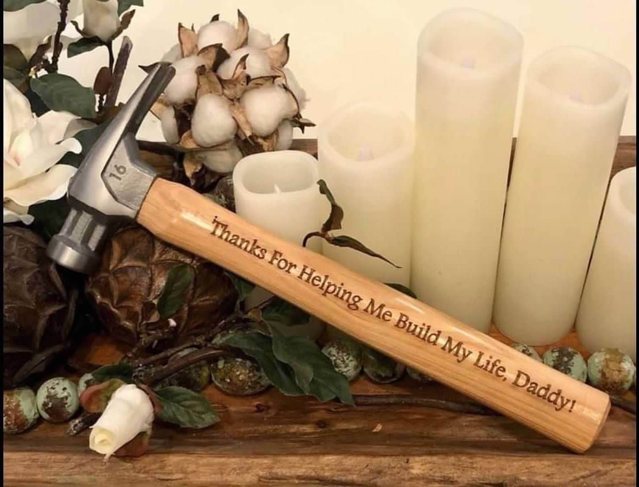 Engraved And Personalized Hammer - Graced By The South