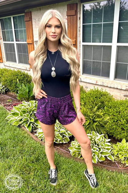 Sheridan Short by Sterling Kreek Purple - Graced By The South