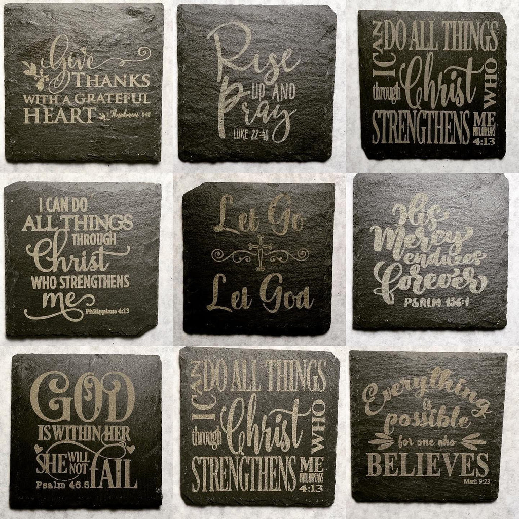 Blank Square Coaster for Personalizing