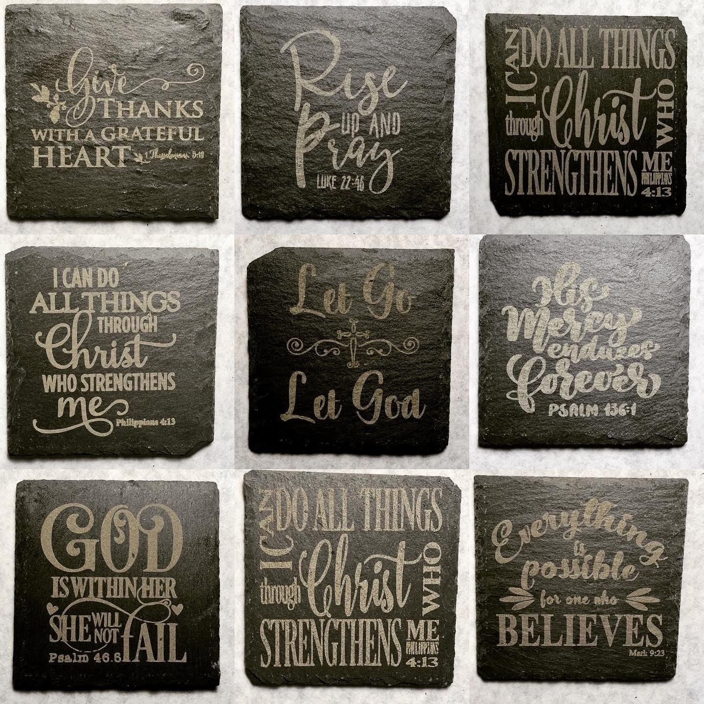 Blank Square Coaster for Personalizing