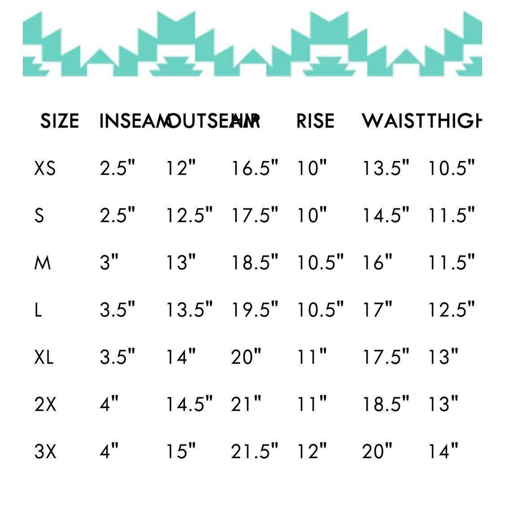 Shimmy Up Turquoise Shorts - Graced By The South