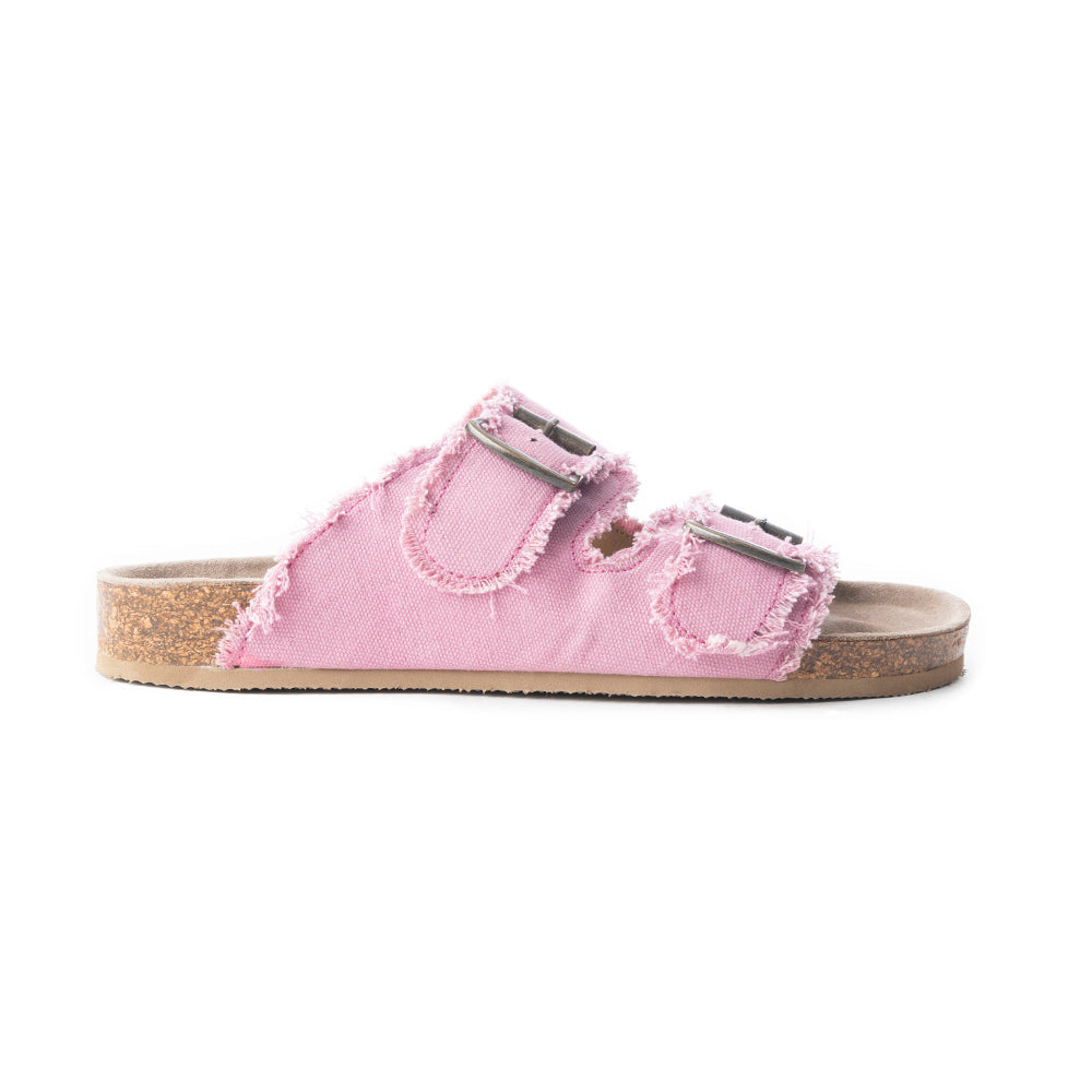 Desert Primrose Sandals In Pink Myra Bag Sandals Slip On
