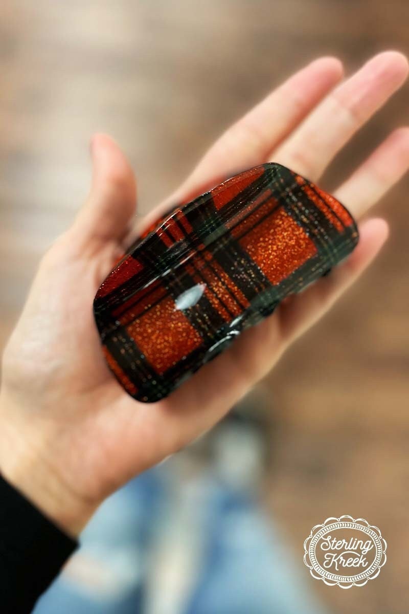Plaid it Up Hair Clip