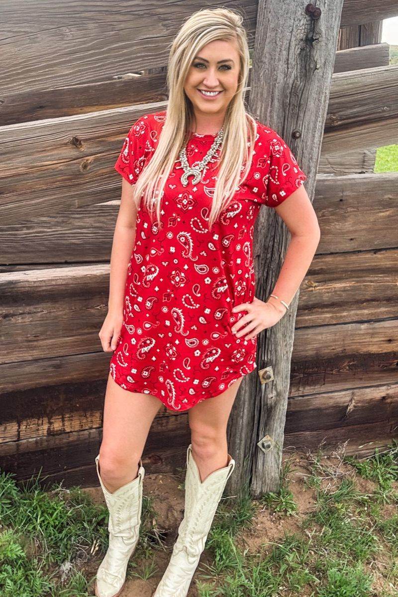 Bandana Babe Dress by Sterling Kreek - Graced By The South