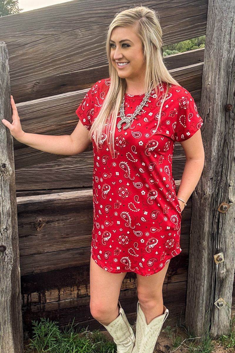 Bandana Babe Dress by Sterling Kreek - Graced By The South