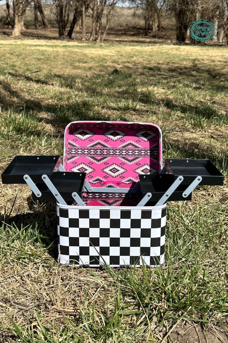 Take the Lead Caddy Box Makeup Kaboodle Caboodle Case Jewelry Box - Graced By The South