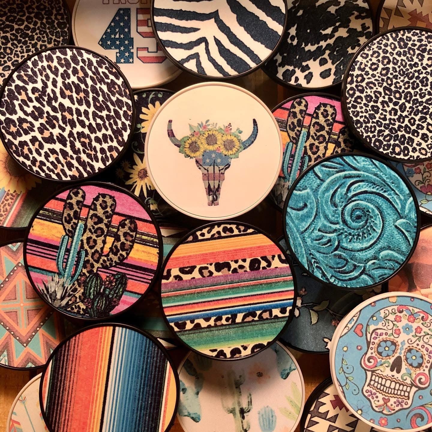 Blank Pop Sockets Phone grip holder