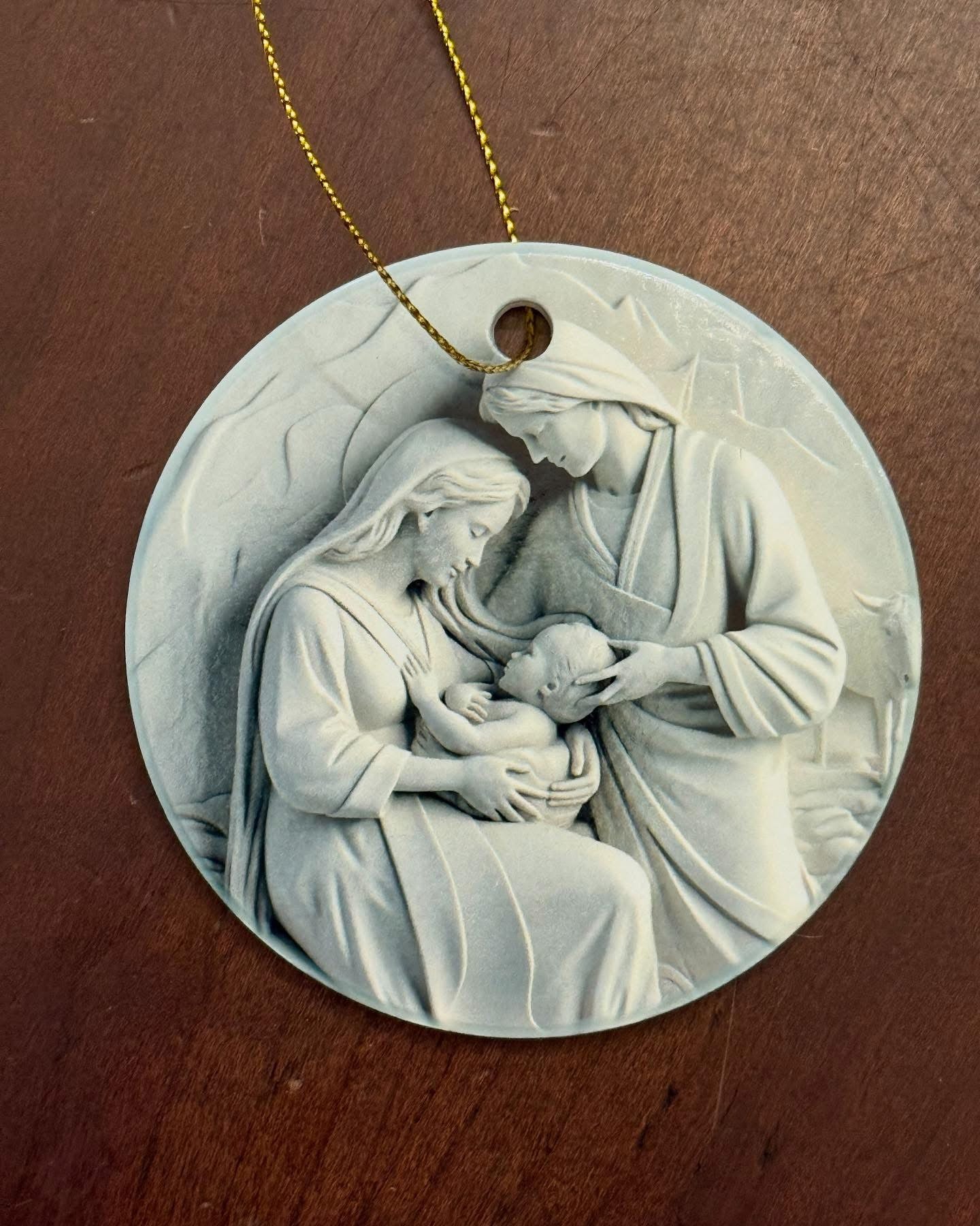 Blank Ceramic Ornaments