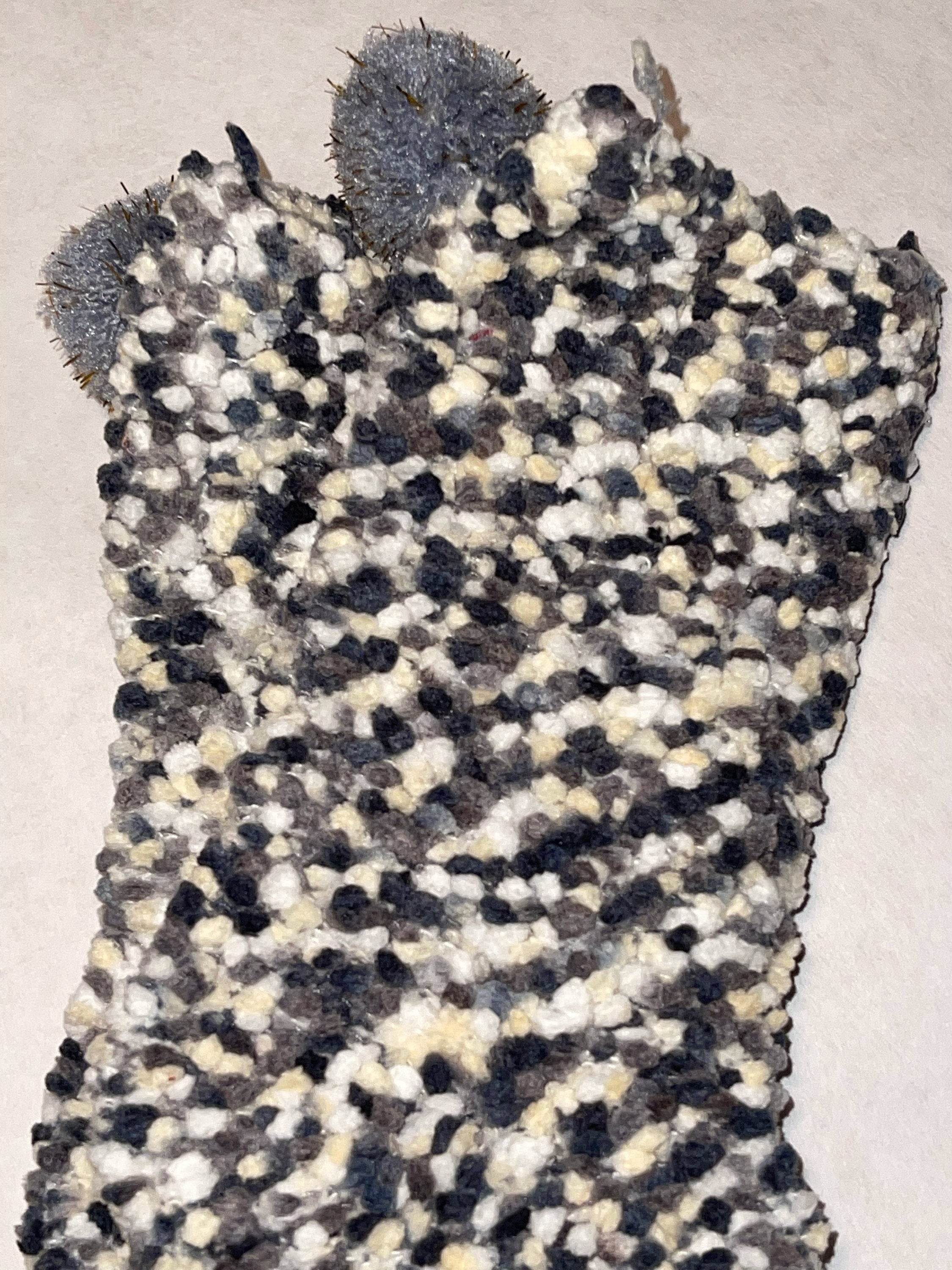 Cozy Cupcake Socks Footies Slippers with pom pom ball - Graced By The South