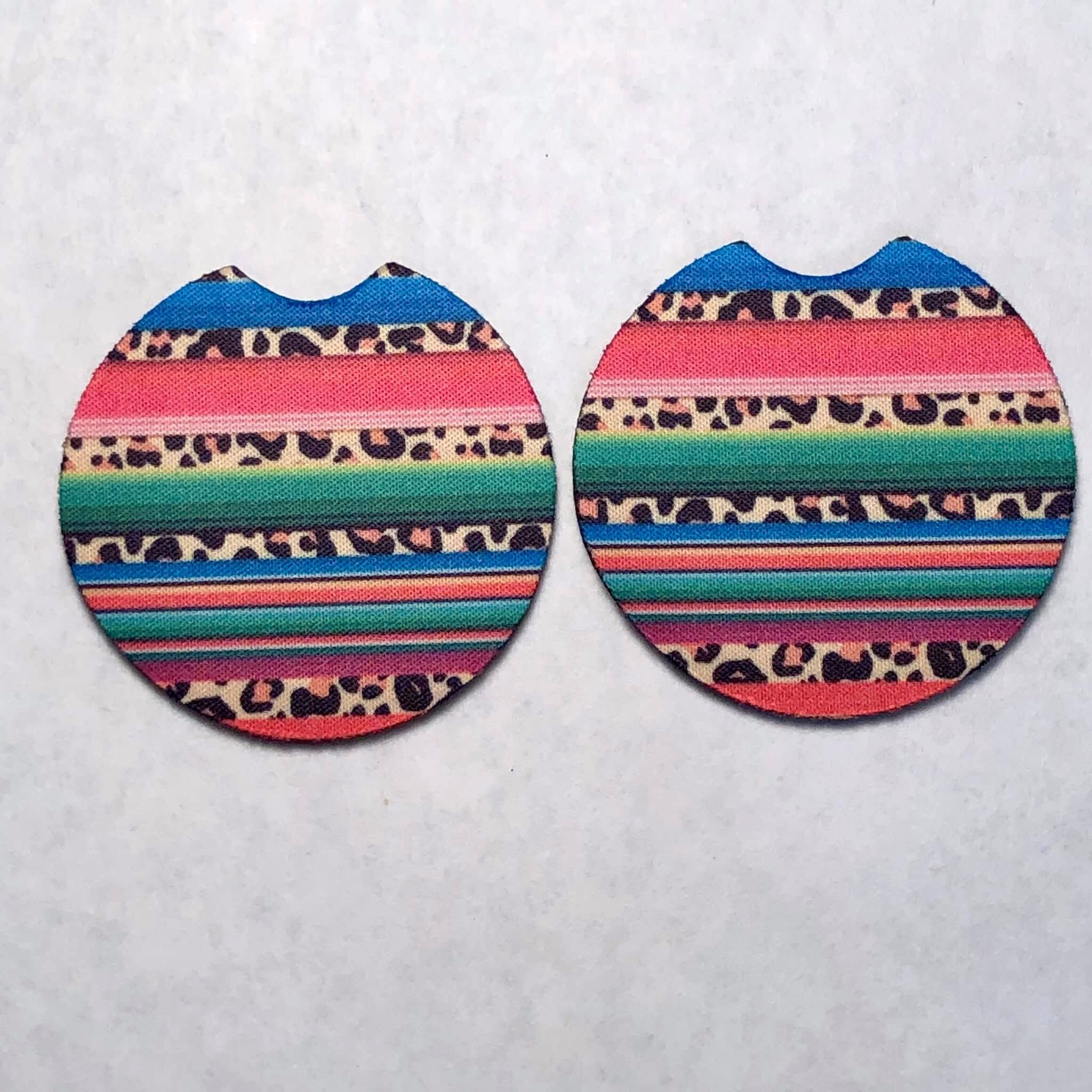 Blank Neoprene Blank Car Coaster set of 2