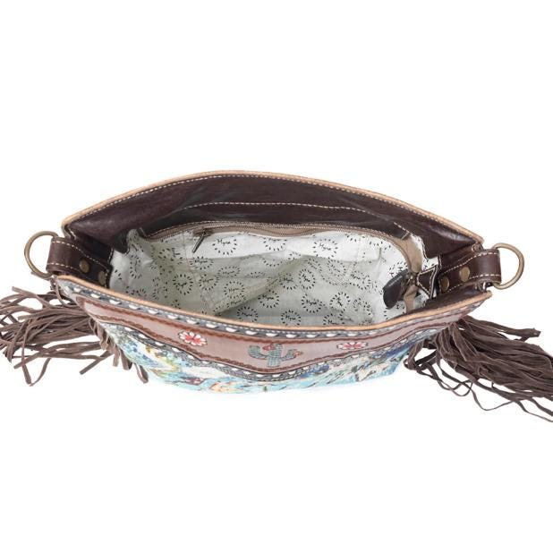 Myra Bag Idealistic Hand Tooled Shoulder Bag