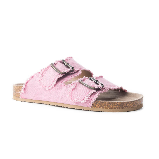 Desert Primrose Sandals In Pink Myra Bag Sandals Slip On