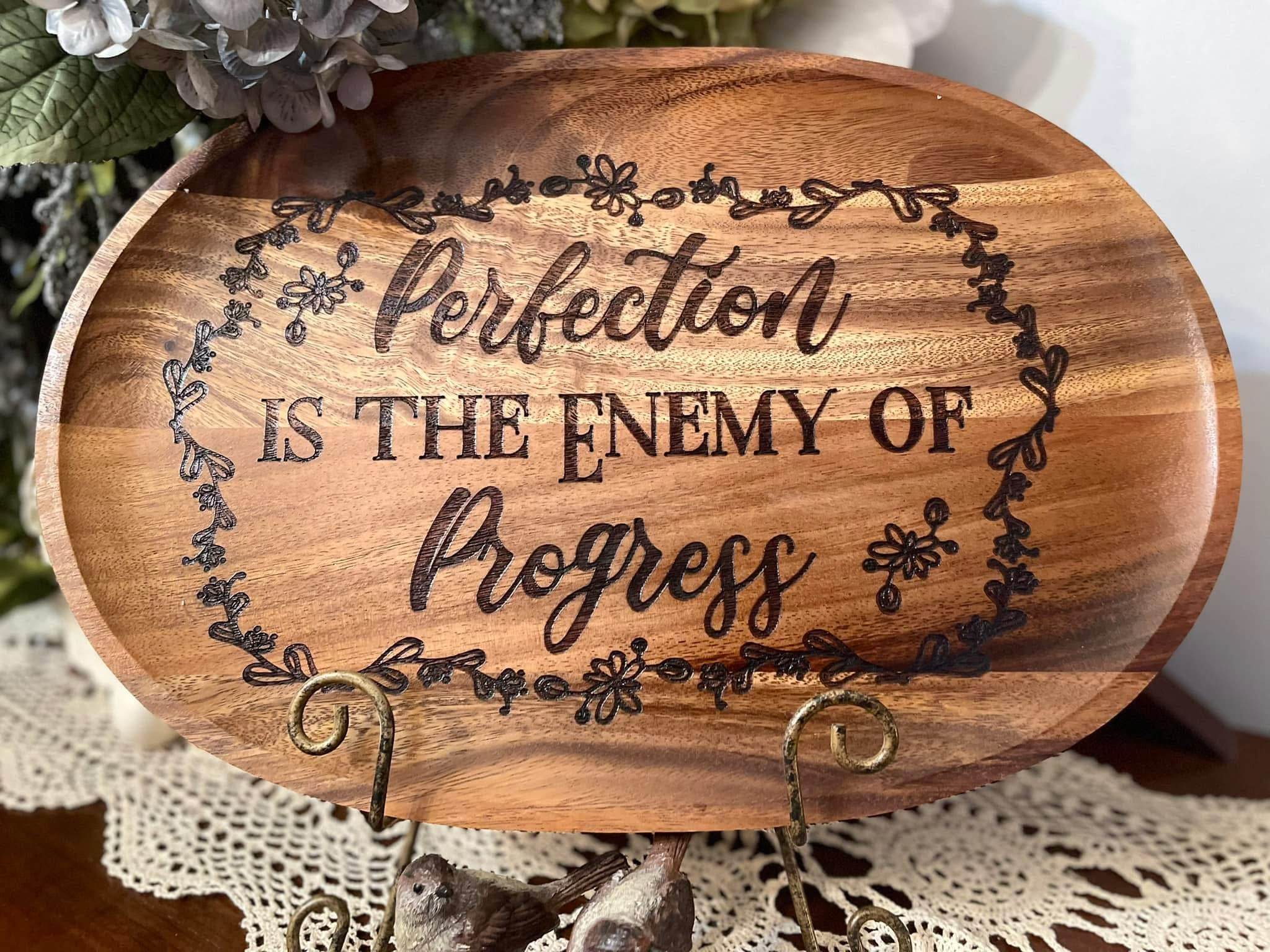 Perfection is the Enemy of Progress - Graced By The South