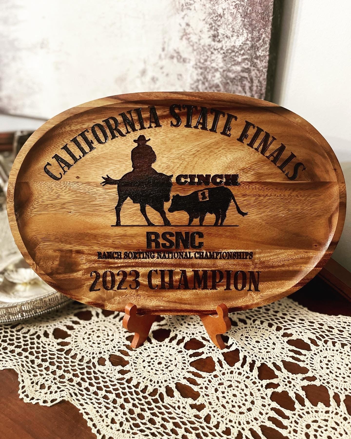 Blank Wood Platter for personalizing