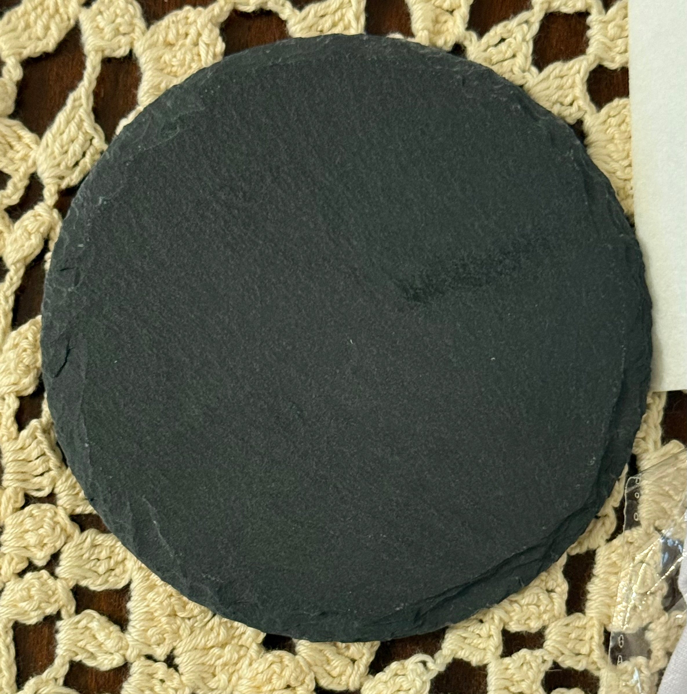 Blank Round Coaster for Personalizing