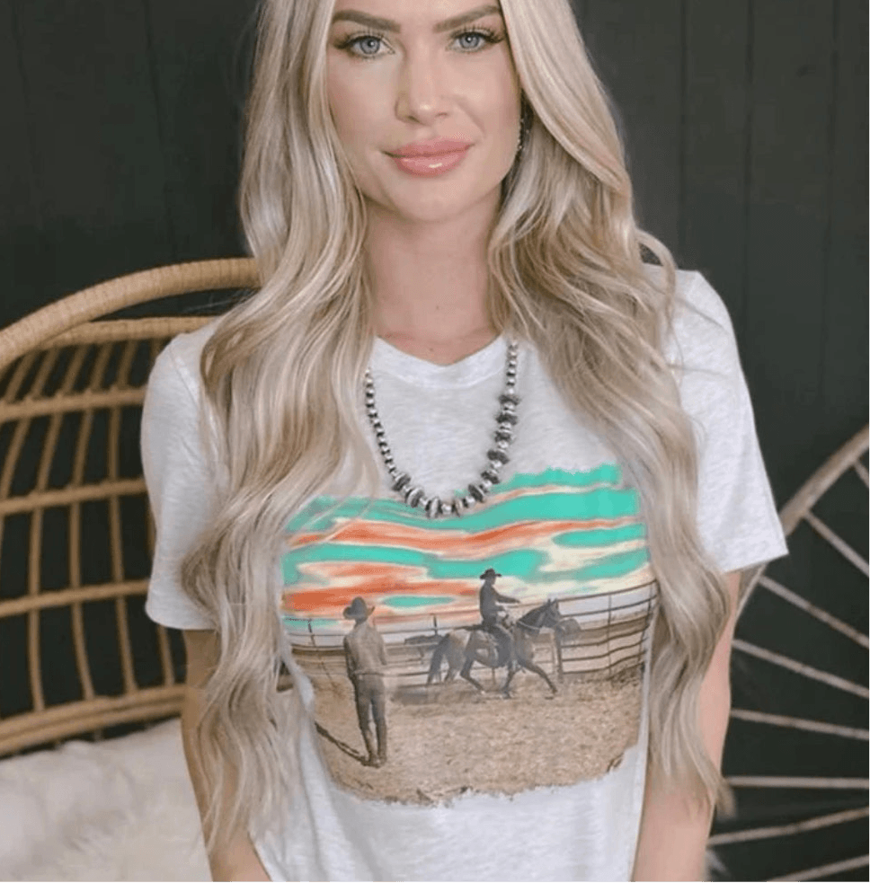 In the Round Pen Tee - Graced By The South