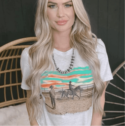 In the Round Pen Tee - Graced By The South