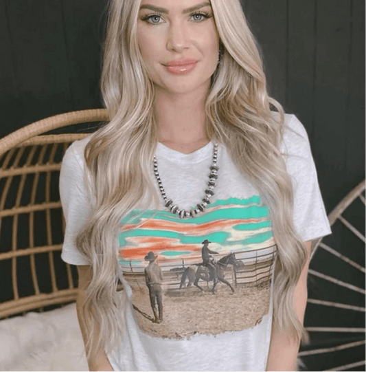 In the Round Pen Tee - Graced By The South