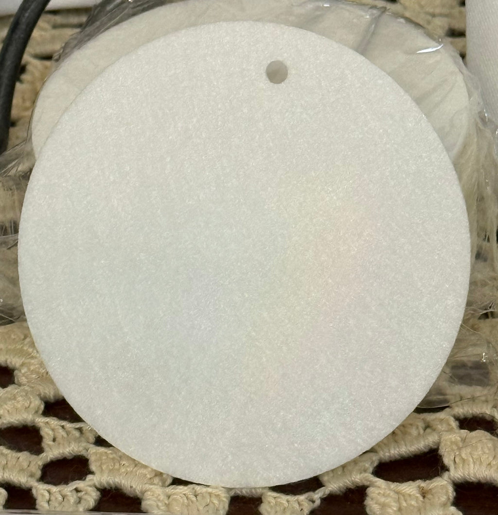 Blank Ceramic Ornaments