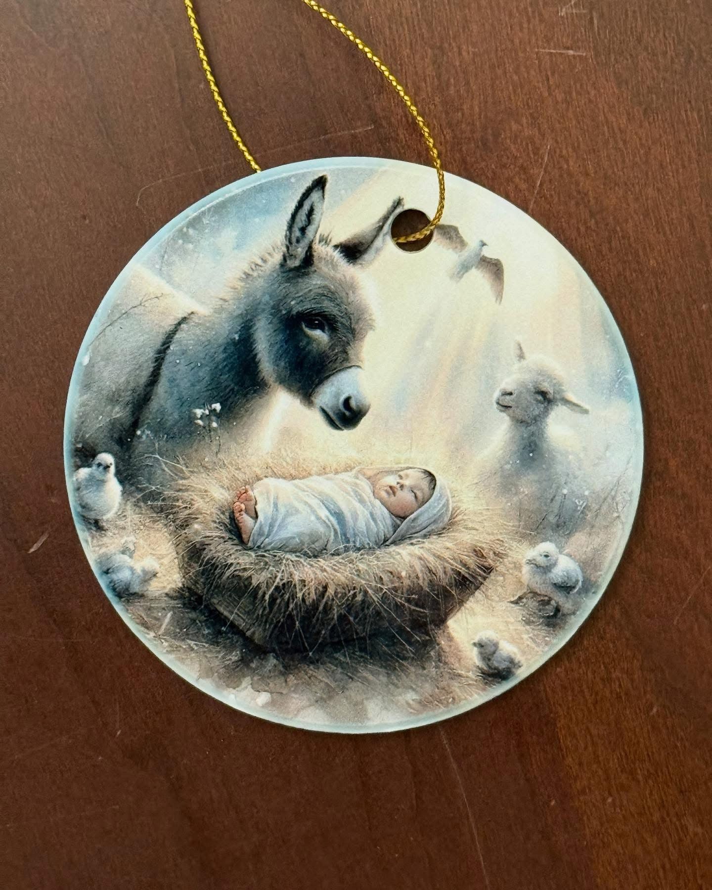 Blank Ceramic Ornaments