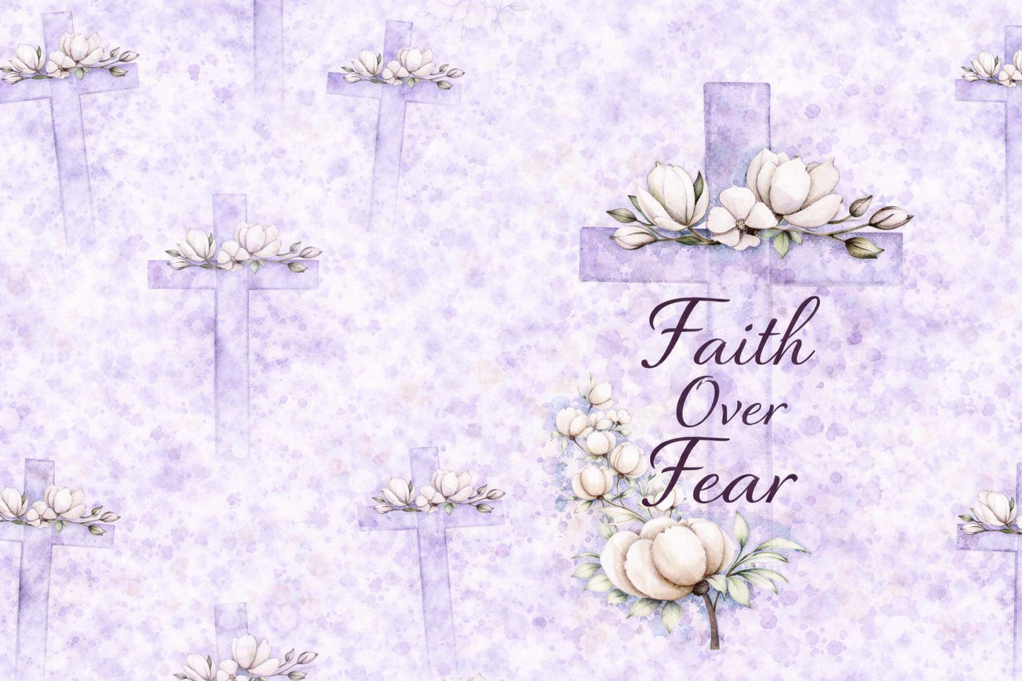 Faith over Fear tumbler 20 oz Dpuble Walled Cleaning brush and Straw gift boxes