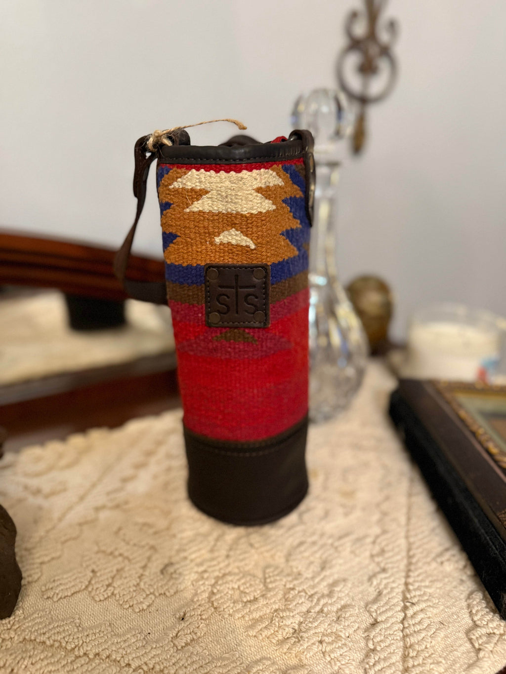 Crimson Sun Double Wine Bag - Graced By The South