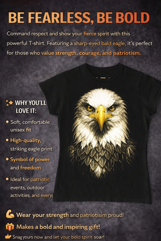 Patriotic Eagle Shirt, American Flag T-Shirt, USA Pride Tee, Bald Eagle Graphic Shirt, 4th of July Shirt, Veteran Gift, Patriotic Apparel (Copy)