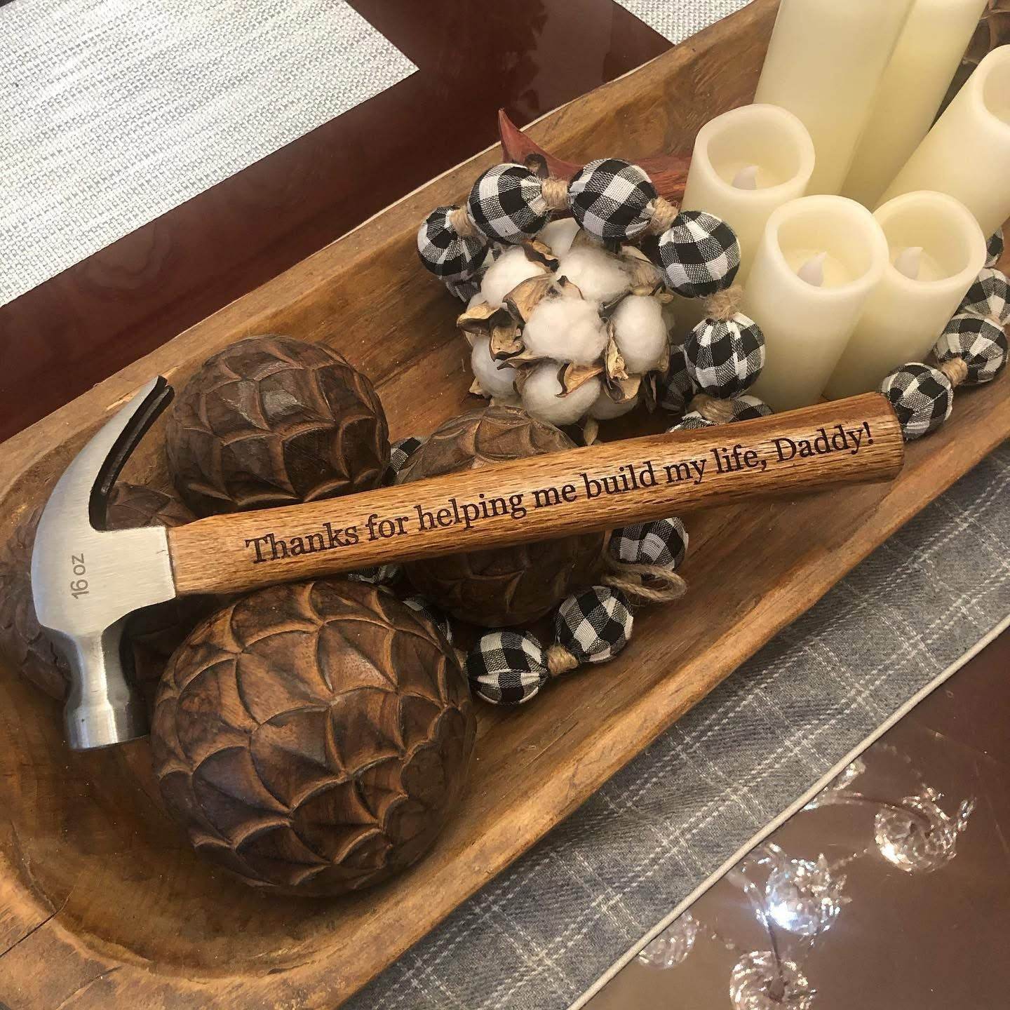 Engraved And Personalized Hammer - Graced By The South